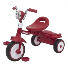 儿童可折叠三轮车婴幼儿1-5岁带脚蹬三轮车宝宝舒适耐用学步车