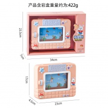 儿童益智趣味闯关大冒险游戏机亲子互动桌面躲避障碍音乐电动玩具