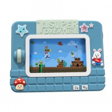 儿童益智趣味闯关大冒险游戏机亲子互动桌面躲避障碍音乐电动玩具