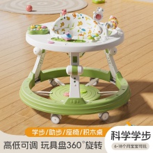 工厂直供婴幼儿学步车宝宝多种功能防侧翻带音乐可折叠宝宝助步车