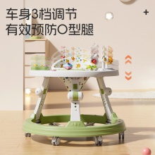 工厂直供婴幼儿学步车宝宝多种功能防侧翻带音乐可折叠宝宝助步车