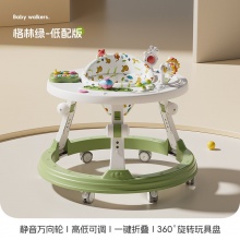 工厂直供婴幼儿学步车宝宝多种功能防侧翻带音乐可折叠宝宝助步车