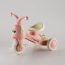 儿童三轮车可推可骑小孩脚踏车宝宝童车1-6岁带音乐滑行车玩具车