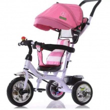儿童三轮脚踏车婴儿手推车童车宝宝小三轮儿童四合一厂家供货