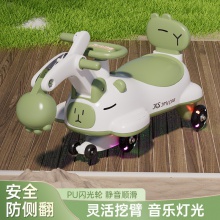 新款儿童挖机扭扭车1-3-6岁防侧翻男女宝宝大人可坐妞妞溜溜车