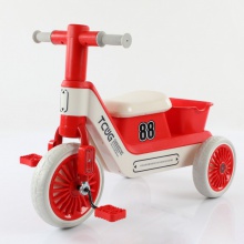 儿童三轮车2-6岁宝宝三轮童车脚踏车防侧翻带斗儿童自行车