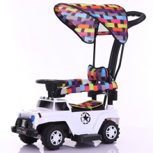 新款儿童滑行车带推把四轮扭扭车小孩宝宝多种功能助步推车