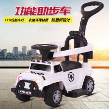 新款儿童滑行车带推把四轮扭扭车小孩宝宝多种功能助步推车