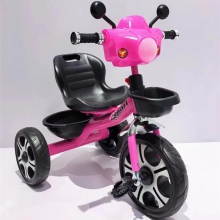 儿童三轮车男女孩脚踏车小孩自行车宝宝1-6岁可推可骑
