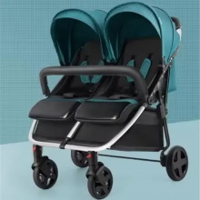 侧推童车双座婴儿车高品质双胞胎婴儿推车提篮双胞胎推车