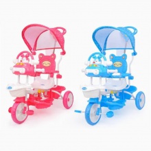 婴儿三轮车3轮带篷三轮车婴儿车旅行卡通三轮自行车
