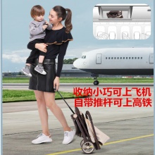 婴儿推车 可折叠双向可推婴儿车 可坐可躺高景观手推车