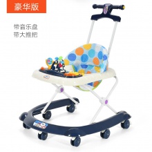 婴儿学步车多种功能防o型腿侧翻女孩手推可坐儿童男宝宝起步学行车