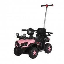 高品质电动儿童骑乘玩具车1-3岁男女通用推推婴儿车带遮阳和遥控款式