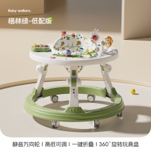 工厂直供婴幼儿学步车宝宝多种功能防侧翻带音乐可折叠宝宝助步车