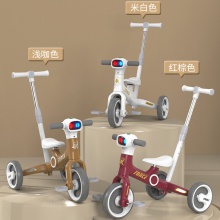 新款儿童三轮车多种功能轻便脚踏车自行车宝宝婴儿小孩滑行车平衡车