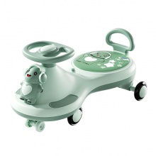 儿童扭扭车男女宝宝溜溜车1一3岁大人可坐静音轮防侧翻摇摇车新款