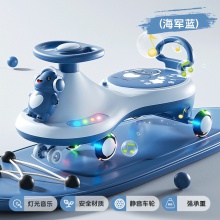 儿童扭扭车男女宝宝溜溜车1一3岁大人可坐静音轮防侧翻摇摇车新款