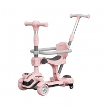 新款儿童滑板车1一6周岁礼物五合一宝宝可坐可推学步小孩滑板