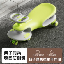 儿童扭扭车1-3岁防侧翻玩具音乐静音轮男女宝宝摇摆车