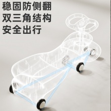 儿童扭扭车1-3岁防侧翻玩具音乐静音轮男女宝宝摇摆车