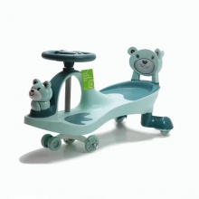 新款防侧翻1到8岁静音轮音乐儿童玩具摇摆车宝宝可滑行儿童扭扭车