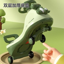 儿童扭扭车1一3岁男宝宝女溜溜车大人可坐防侧翻摇摇摆玩具妞妞车