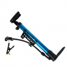 便携式高压充气筒铝合金自行车打气筒山地车迷你骑行装备