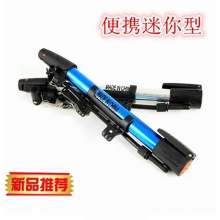 便携式高压充气筒铝合金自行车打气筒山地车迷你骑行装备