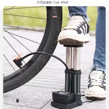 脚踩高压打气筒充气泵打气筒充汽车载家用摩托电动车多种功能便携式