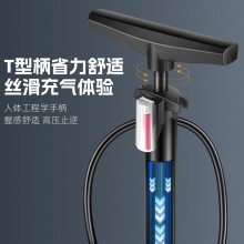 自行车打气筒家用立式充气筒高压气筒电动车骑行装备
