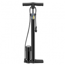 新款高压打气筒自行车电动车摩托汽车篮球充气筒落地式 打气筒