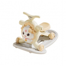 四合一多种功能助步车儿童摇马滑行车防侧翻防o型腿灯光音乐玩具车