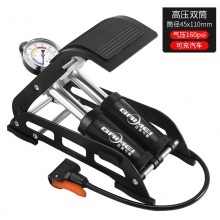 脚踩打气筒高压速充汽车自行车充气折叠家用气筒脚踏打气筒