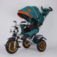 儿童三轮推车轻便脚踏车1-5岁男女宝宝婴儿手推玩具骑行车