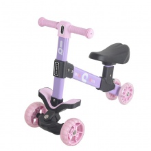 儿童无脚踏滑行车 高碳钢四轮滑步车儿童竞技平衡车