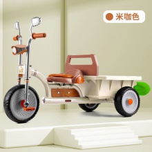 儿童三轮车带后斗大号车厢2-6岁男女宝宝脚踏车怀旧双人童车玩具