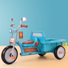 儿童三轮车带后斗大号车厢2-6岁男女宝宝脚踏车怀旧双人童车玩具