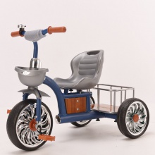 儿童三轮脚踏车 2-6岁小孩三轮车童玩具车遛娃带斗三轮车供应
