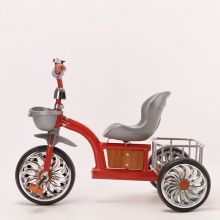 儿童三轮脚踏车 2-6岁小孩三轮车童玩具车遛娃带斗三轮车供应