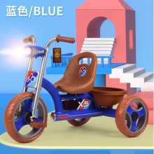 儿童三轮车脚踏车1-3-2-6岁大号单车宝宝小孩玩具自行车带音乐
