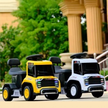 新款大尺寸电动卡车儿童玩具车 1-8 岁儿童可骑乘电池驱动卡车玩具