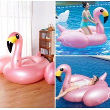 充气浮排玫瑰金火鸟浮床香槟玫瑰充气浮床生日派对装饰独角兽天鹅