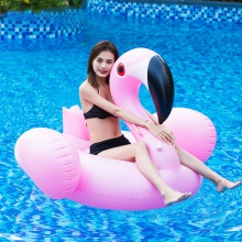 充气浮排玫瑰金火鸟浮床香槟玫瑰充气浮床生日派对装饰独角兽天鹅