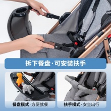 双向婴儿推车可坐可躺折叠轻便手推车高景观0-3岁婴儿车