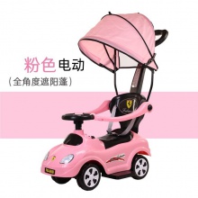 新款儿童扭扭车手推电动滑行车多种功能助步车扭扭车学步车