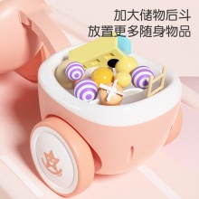 新款小蜜蜂滑行车1-6岁宝宝溜溜车扭扭车加厚材质音乐灯光玩具车