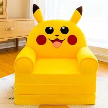 萌鸡小队三层折叠懒人躺睡沙发卡通派大星毛绒座椅礼品