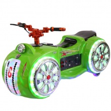 太子摩托 广场游乐车亲子款 儿童电动游乐车 夜市摆摊电动碰碰车