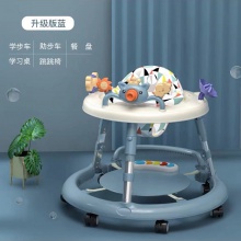 学步车防o型腿婴儿多种功能防侧翻手推车宝宝可坐可推学行车起步车